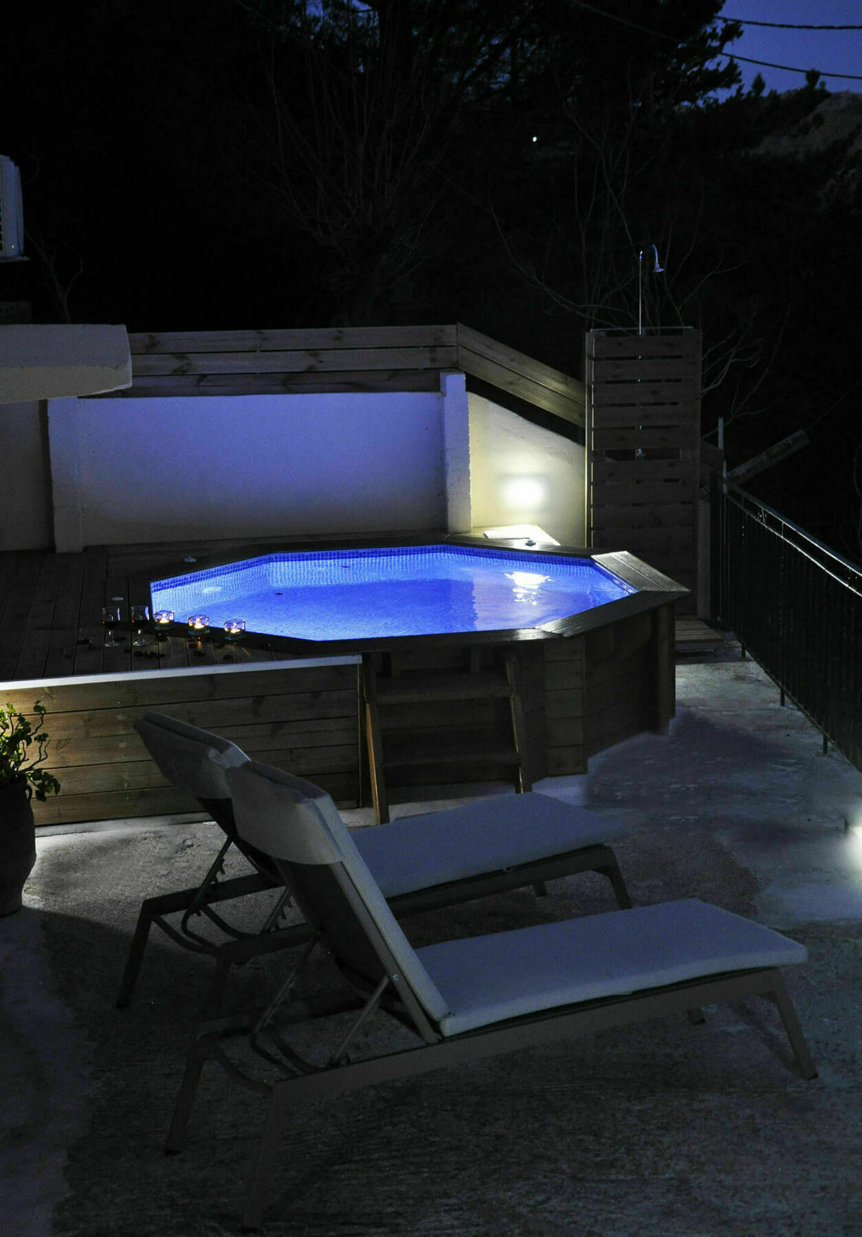 Villa Lakki Heated Round Pool Jacuzzi Lákkoi Екстериор снимка